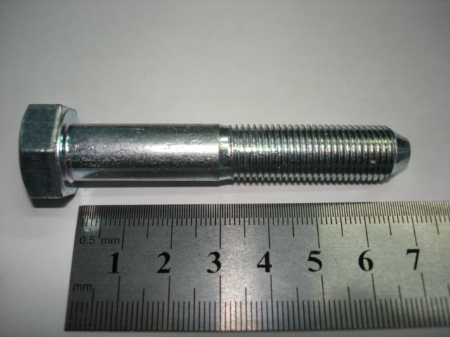 Болт М12*1,25*70 (конус) оси верх.рычага 2121 (БелЗАН) (артикул 00001 ...