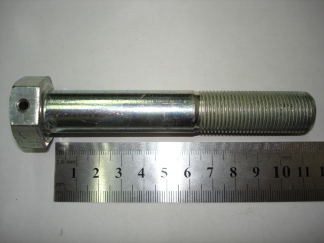 Болт М18*1,5*110 с отверстием в головке КАМАЗ (БелЗАН) (артикул 00000 ...