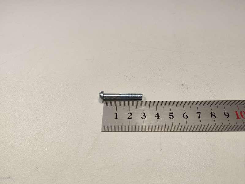 Винт М5*30 полукруг. шлиц. (артикул 220086-п29) — Автодетальки