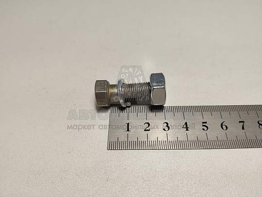Болт М10*1*30 кардана 31029, 3302, УАЗ (цинк) в/сб (Кр.Этна) (артикул 290784-СБ)