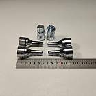 Болт колесный секретный М12*1,5 (56/28, конус, хром.) (к-т 4 шт+2 ключа) (артикул JN-623)