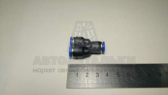 Фитинг пластиковый Y-образный ф 6 (артикул PUY6)