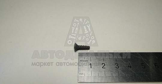 Саморез 3,6*12,7 полупотай. крест. черный (БелЗАН) (артикул 00001-0076788-038)