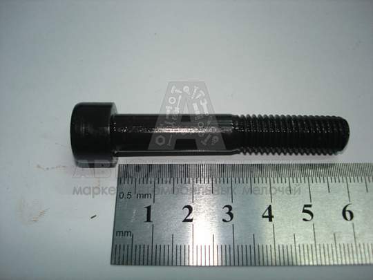 Винт М10*1,5*60 внутр. шестигран. (черный) (БелЗАН) (артикул 00001-7002286-408)