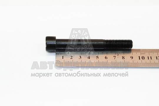 Винт М12*1,75*90 внутр. шестигран.(черный) (БелЗАН) (артикул 00001-7002290-408)