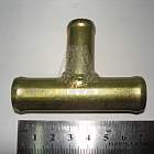 Тройник ф18х16х18 шланга отопителя метал. (артикул 20000040)