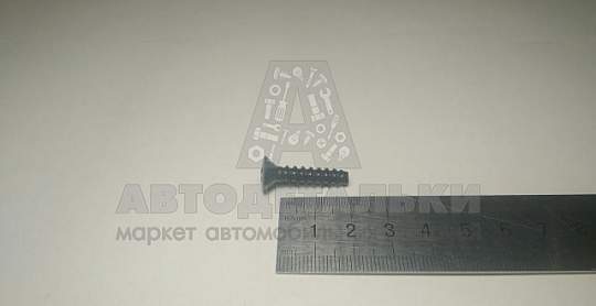 Саморез 5,6*25,4 полупотай. крест. черный (БелЗАН) (артикул 00001-0076824-068)
