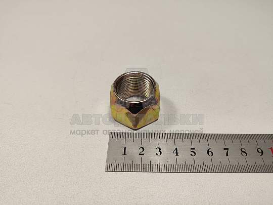 Гайка колесная М22*1,5 (23, ключ 32, конус, открытая) задняя МТЗ,ЮМЗ (артикул 36-3104019)