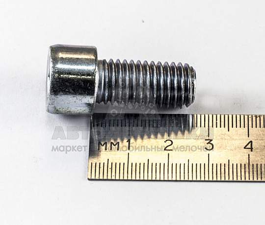 Винт М12*1,75*25 внутр. шестигран. (артикул DIN912-122588)