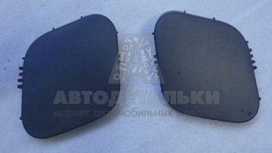 Заглушка бампера Газель Бизнес (ромбик) (к-т 2 шт) (артикул 3302-2803308/09)