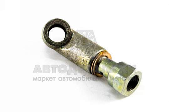 Тройник датчиков давления масла 2106-07,2121 в/сб (тройник, штуцер, шайбы) (артикул 21030-3810310/610)
