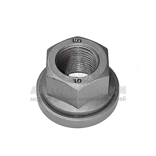 Гайка колесная М18*1,5 (24,ключ 27,п/шайба,открытая,серый фосфат) Газель (КРЕПКИЙ ОРЕШЕК) (артикул 3302k3101034)