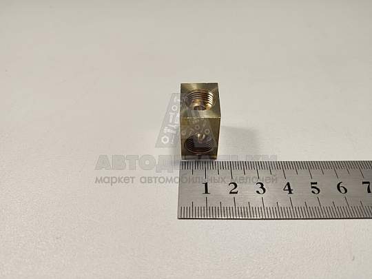 Тройник торм. трубок перед. ГАЗ 53 (артикул 51-3506018)