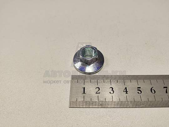 Гайка М10*1,25 с буртиком приемной трубы NISSAN (артикул 122500521)