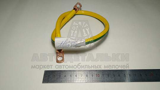 Клемма АКБ перемычка медная S35 L-60 см М10 (артикул 33000002)