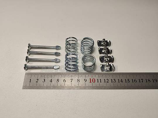 К-т фиксаторов тормозных колодок LARGUS,RENAULT,LOGAN,SANDERO,DUSTER,NISSAN (Крепёж Машин) (артикул АМ 1085)