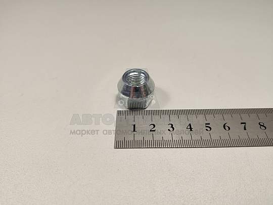 Гайка колесная М12*1,25 (17, ключ 19) Нива-Шевроле (КРЕПКИЙ ОРЕШЕК) (10) (артикул 21230k3101040-008)