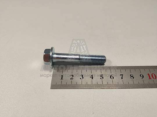 Болт М10*1,5*55 с фланцем (8.8). (артикул DIN6921-1055-88 п29)