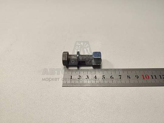 Болт М11*1*43 кронштейна рессоры 3302 (замена заклепок) в/сб.(Кр.Этна) (артикул 290854-п3-СБ)